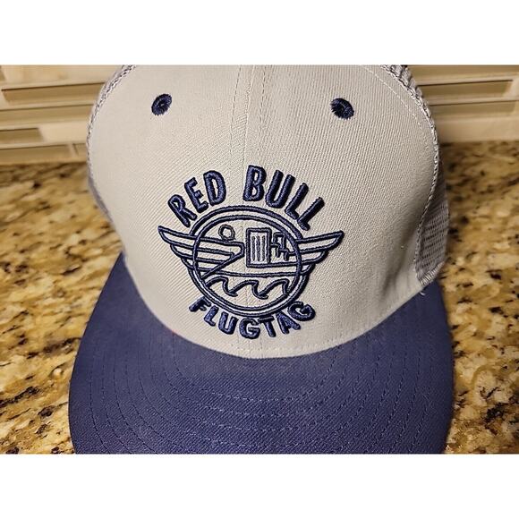 Red Bull Flugtag Hat Adjustable SnapBack Cap One Size Fits Drink Mesh New Era - Picture 2 of 9